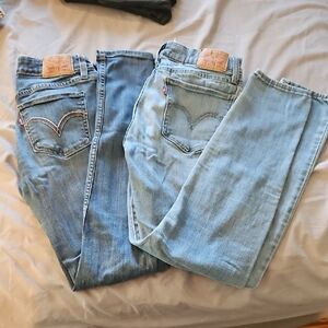 Bundle 2 Levi Skinny Jeans Size 28